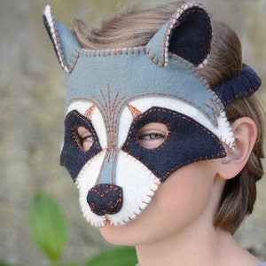 Raccoon Mask PDF Pattern image 4