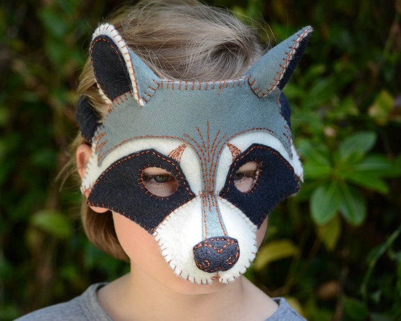 Raccoon Mask PDF Pattern image 2