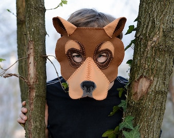 Bear Mask  PDF Pattern