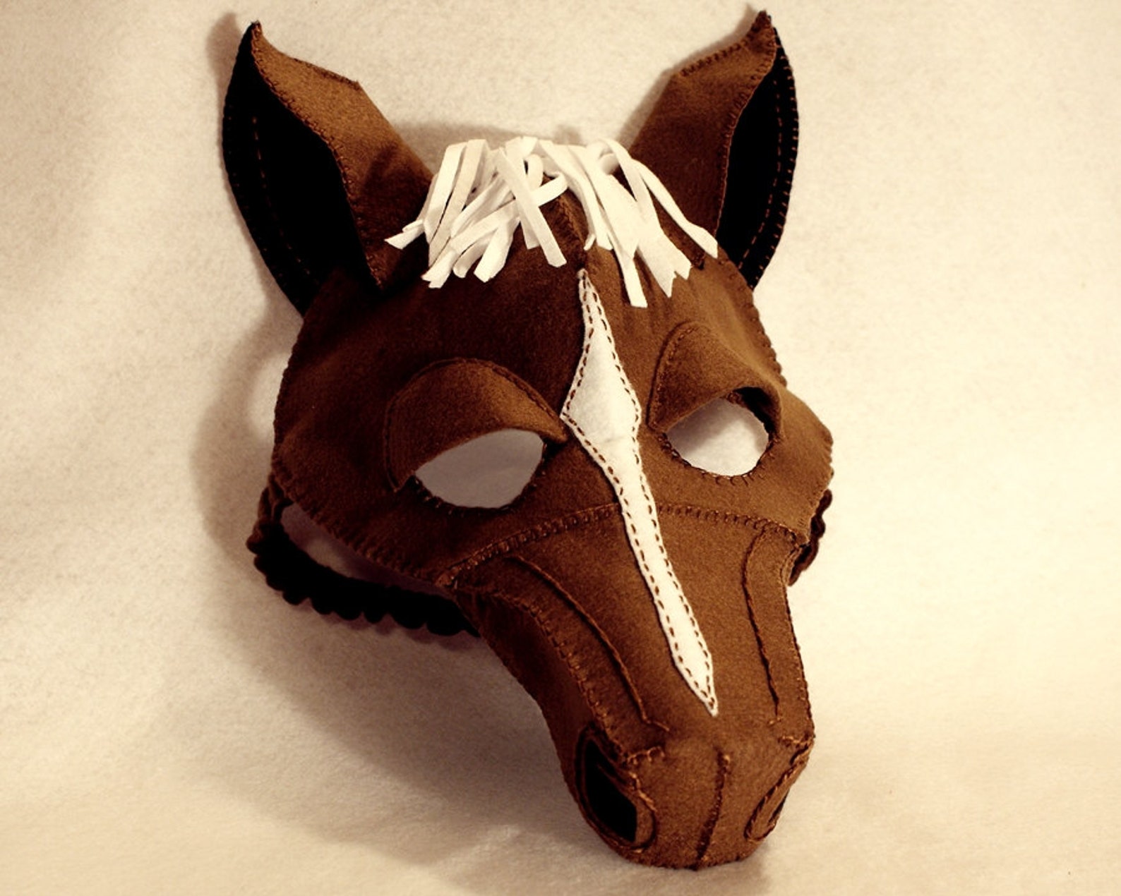 Horse Mask PDF Pattern Etsy UK