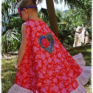 Super Princess Cape PDF Pattern