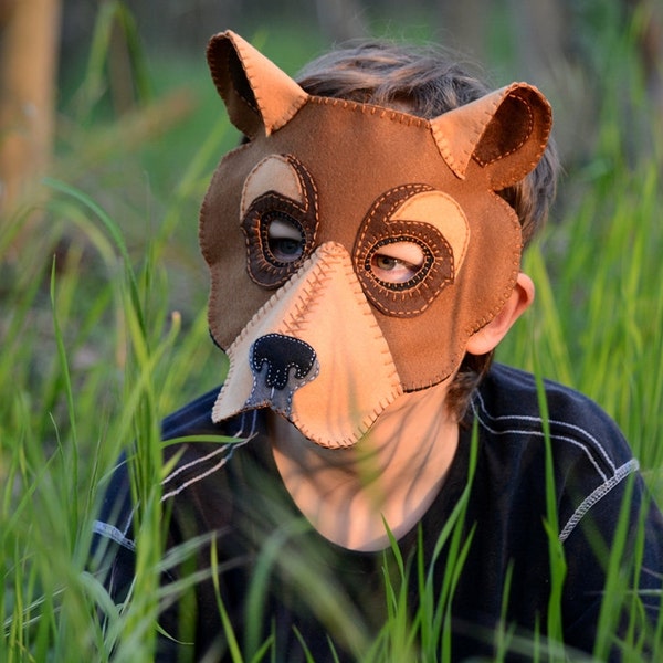 Bear Mask  PDF Pattern