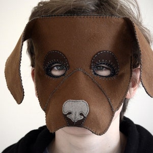 Dog Mask PDF Pattern image 3