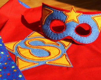 COMBO  Super Cape & Super Mask PDF Pattern