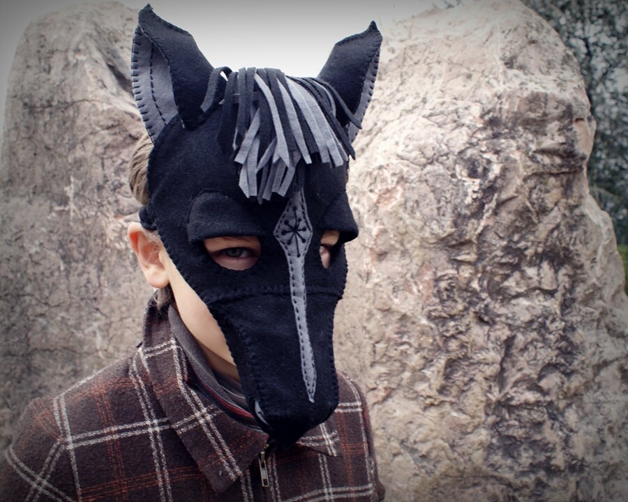 Horse Mask PDF Pattern Etsy