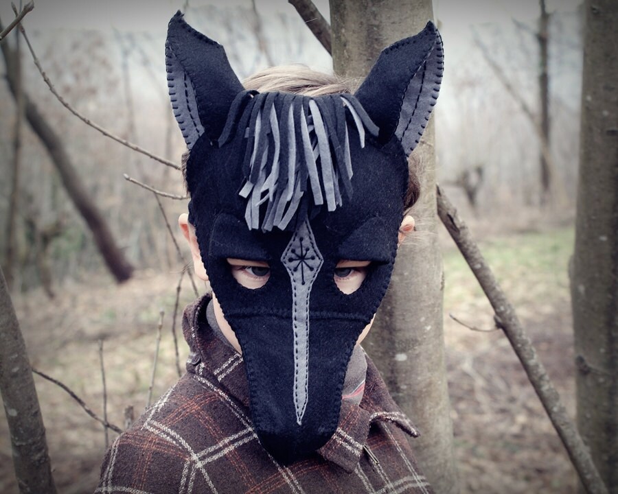 Horse Mask PDF Pattern Etsy