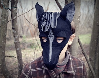 Horse Mask PDF Pattern