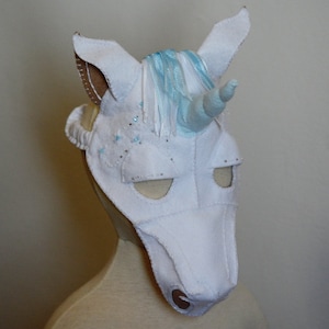 Unicorn Mask PDF Pattern image 1