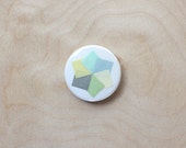 Paper Star, pinback button