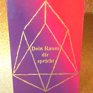 Grußkarte "Dein Raum dir spricht"  Channeling, Besondere Karte