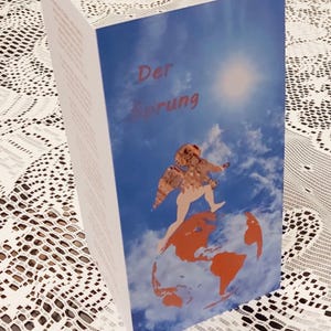 Grußkarte "Der Sprung" Channeling, Besondere Karte