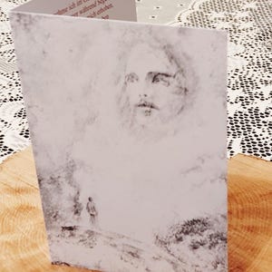 Grußkarte "Wie soll ich dir begegnen" Channeling, Besondere Karte