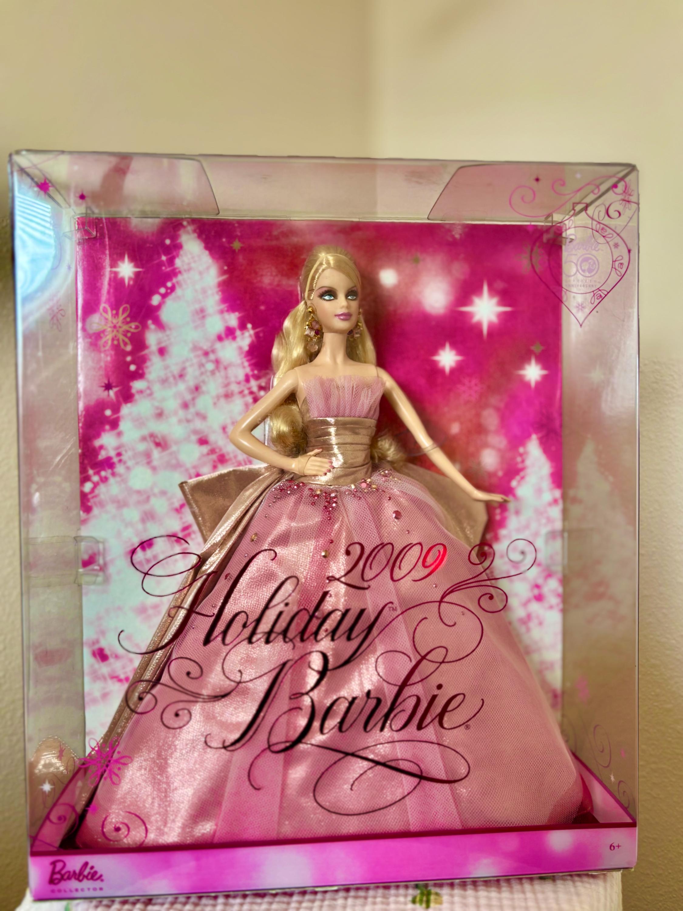 Poupée Barbie Joyeux Noël 2009 – Mattel, Collection Originale, Occasion