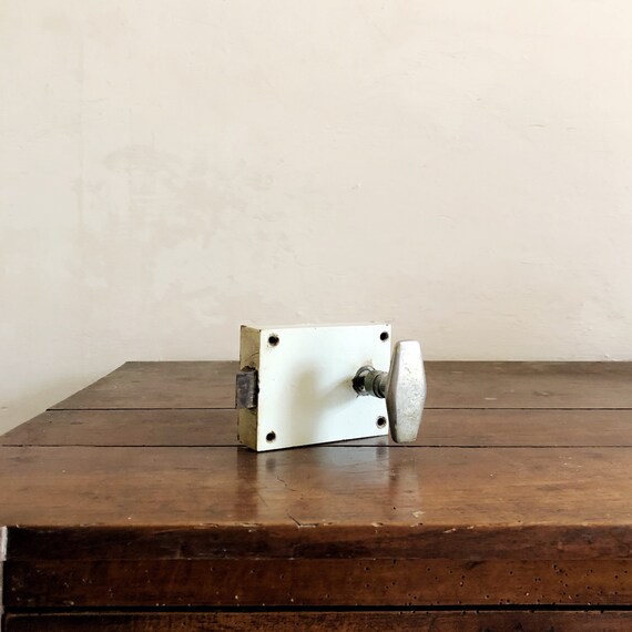 Vintage French Door Handle Antique Door Fixture Vintage Hardware Industrial Vintage Door Hardware