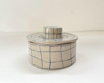 Ceramic French Butter Dish Butter Water Crock Butter Pot Handmade Pottery PRE ORDER