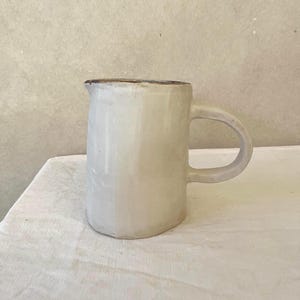 Ceramic Jug Pottery Jug Ceramic Pitcher  Handmade Water Jug
