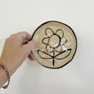 Ceramic Stoneware Plate, Side Plate, Snack Plate, Dinnerware Handmade Pottery