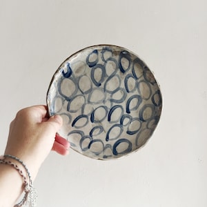 Ceramic Stoneware Plate, Dinner Plate Large Plate, Centre Piece, Dinnerware Handmade Pottery