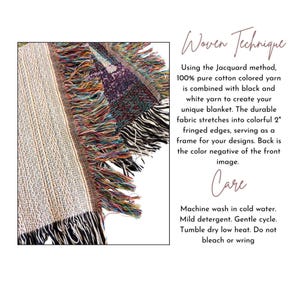 Manta tejida estilo vintage de Los Angeles Angels imagen 6