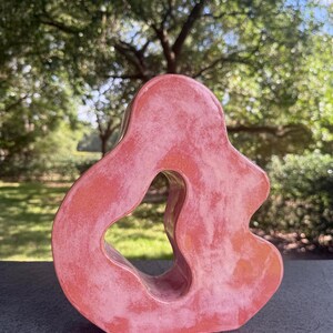 Pink Blob Sculpture