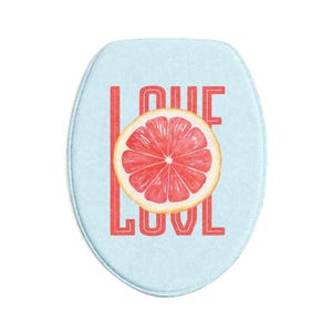 Citrus Love & Peace bath mat set | Bath Mat 3-Piece Set