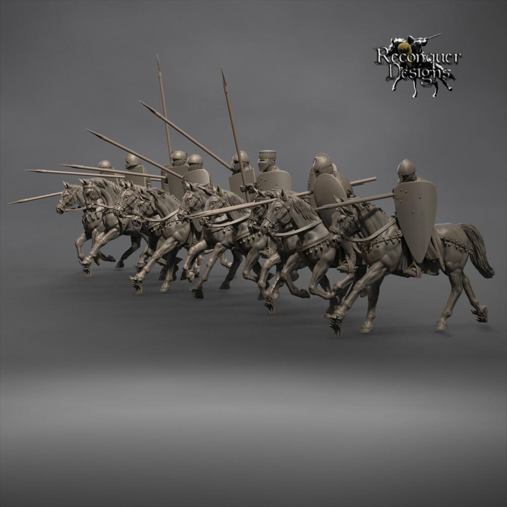 Reconquer Designs Miniatures Medieval 12-13 Century Military Order ...