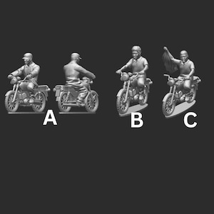 15mm Motorcycle Miniature - Etsy