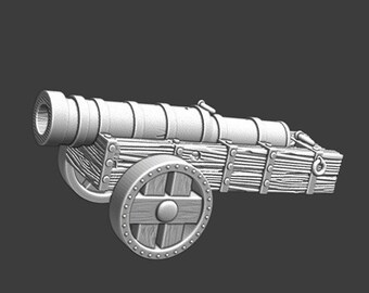 Artillería de cañones miniatura de la Alta Edad Media de las Cruzadas del Norte, transportable, 28 mm +