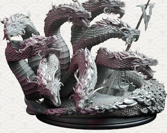 Yamata No Orochi the Eight Headed Serpent / Tabletop Model