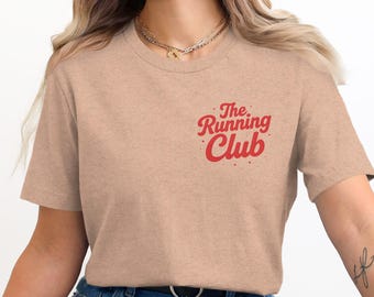 Grappig hardloopclub-T-shirt: nieuw T-shirt met print - Athletic Social Club
