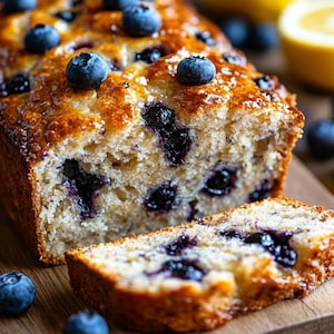Moist Banana Blueberry Bread Recipe: Easy Homemade Loaf (PDF Download)
