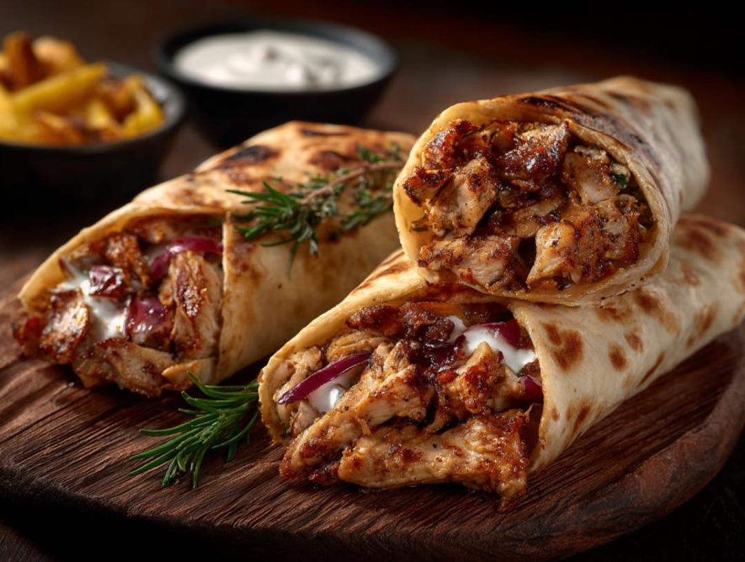 CHICKEN SHAWARMA