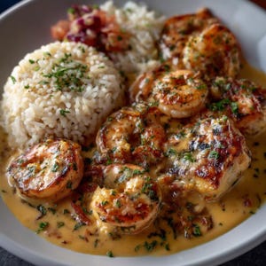 Creamy Garlic Butter Shrimp Recipe: Gourmet Dinner (PDF Download)