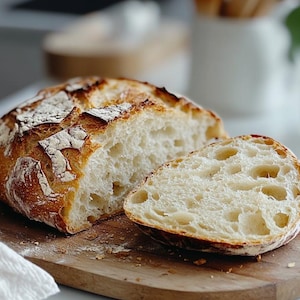 Artisan Sourdough Bread Recipe PDF - Easy Step-by-Step Baking Guide for Perfect Homemade Bread