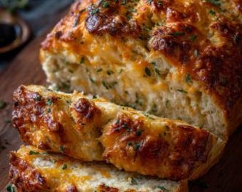 Cheddar Herb Quick Bread Recipe: Savory Cheese Loaf (PDF)
