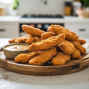 Crispy Chicken Tenders Recipe: Buttermilk Fried Chicken (Printable PDF Download)