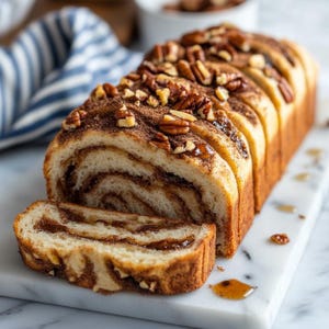 BEST RECIPE For Cinnamon Swirl Pecan Bread Recipe | Bakery-Style Loaf | Instant Digital Download