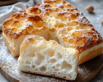 Flauschiger Milchbrotkuchen Rezept: Einfaches selbstgemachtes Brot (PDF)