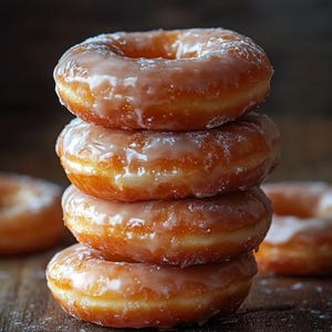 BEST RECIPE For Fluffy Glazed Donut PDF | Homemade Yeast Donuts | Classic Krispy-Style Donuts