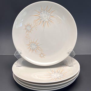 Vintage Ben Seibel Impromptu Irokese Stellar Speiseteller 5er Set