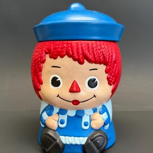 Raggedy Andy Cookie Jar - Etsy
