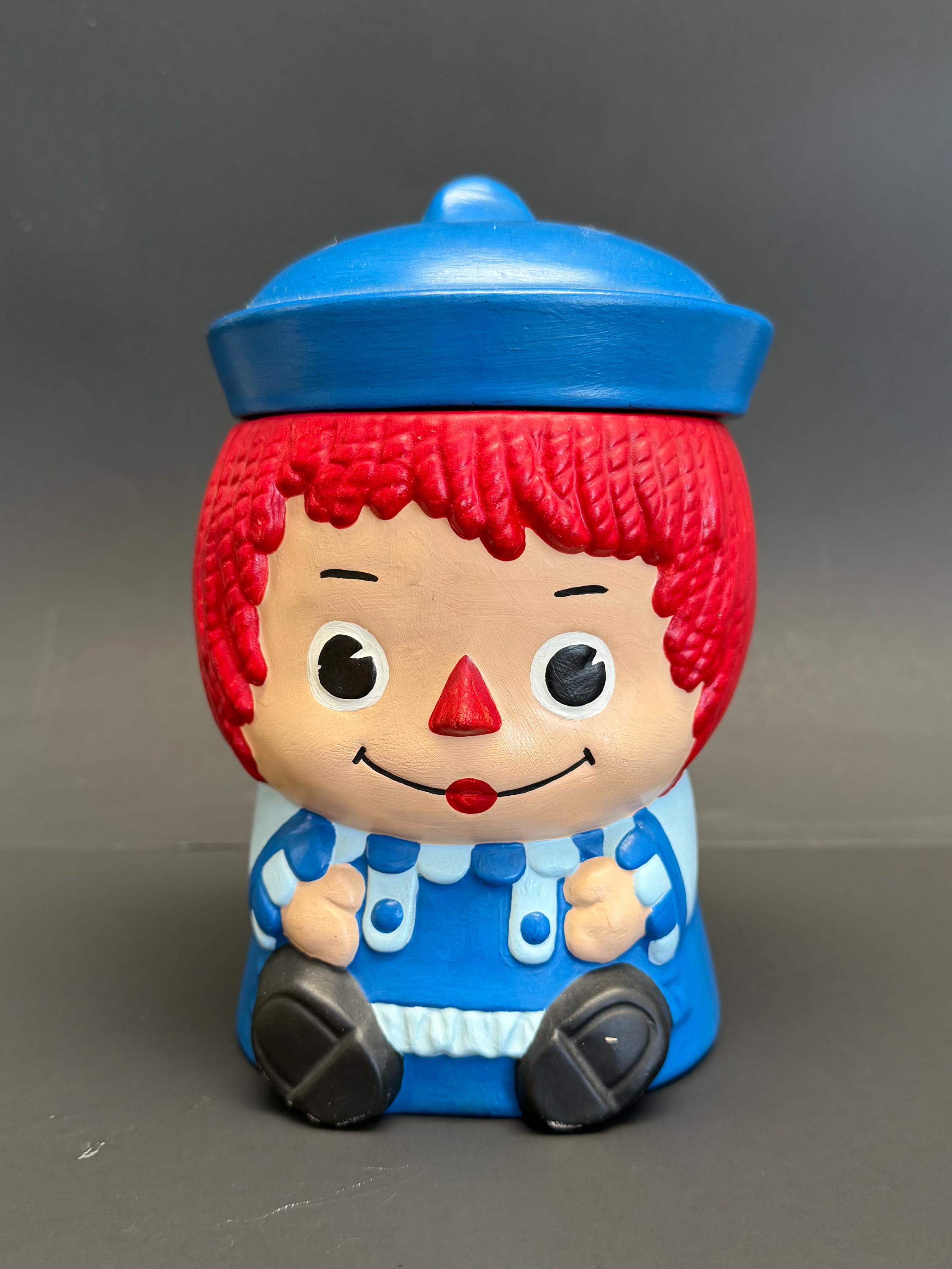 Raggedy Andy Cookie Jar - Etsy