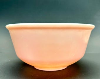 Hazel Atlas Pink Rührschüssel für Vintage Sunbeam Mixmaster Küchenmaschine