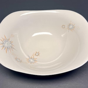 Vintage Ben Seibel Impromptu Iroquois China Stellar Pattern Serving Bowl