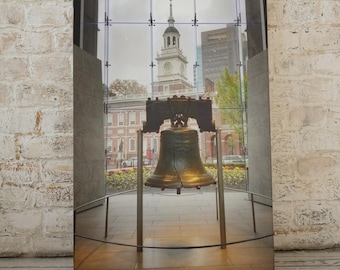 Liberty Bell & Independence Hall Photo Print | Philadelphia Landmark (Digital Download)