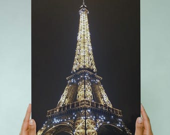 Leinuosen Eiffelturm Pappaufsteller – Lebensgroß (ca. 1,8 M), PVC, Für Partys & Foto-Hintergrund