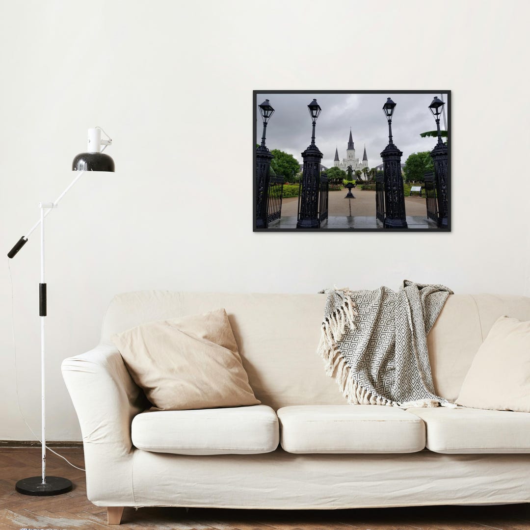 St. Louis Cathedral Print, New Orleans French Quarter Photography