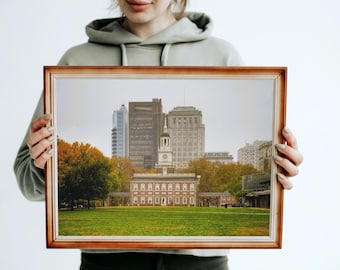 Independence Hall Photo Print | Philadelphia Travel Art (Digital Download)