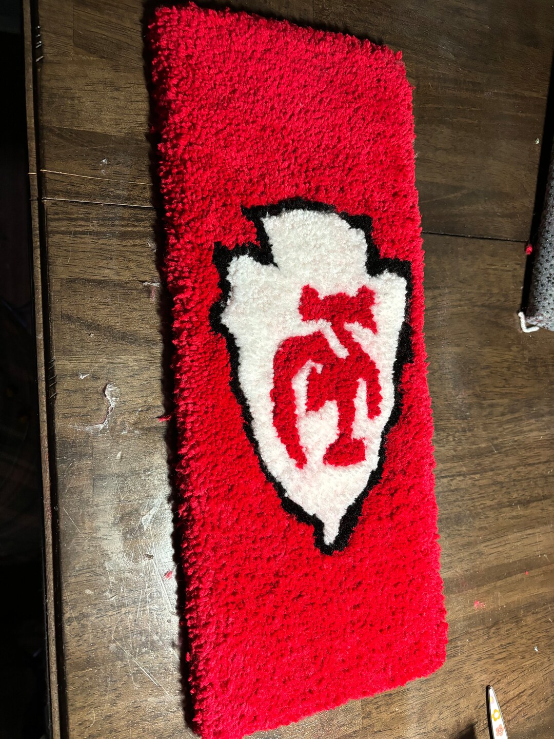 Kansas City Chiefs Keyboard Rug - Etsy