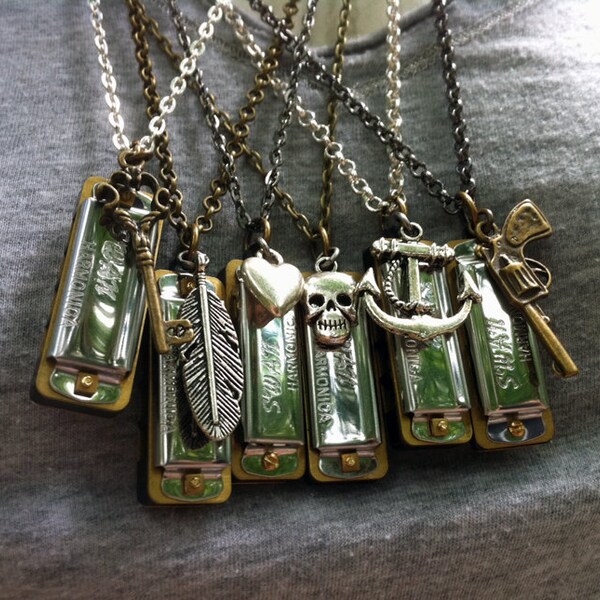 Tiny Functional Harmonica With Charm Customized Like You Want